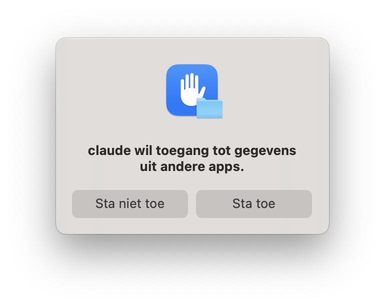 Claude wil toegang tot gegevens uit andere apps